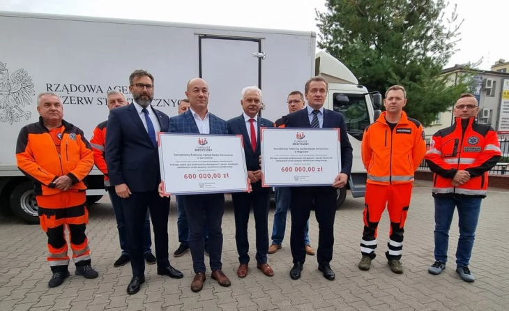Przekazaliśmy sprzęt dla placówek medycznych