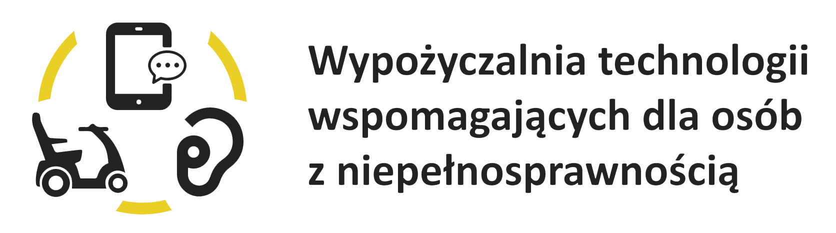 Logo wypożyczalni technologii wspomagających dla osób z niepełnosorawnością